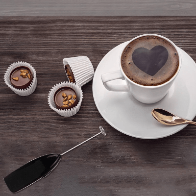 Mousseur à Lait - FoamMaster™ - Noir - Passion Pain maison