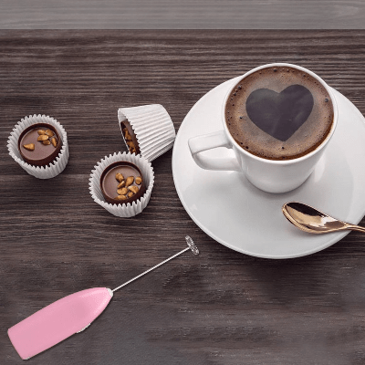 Mousseur à Lait - FoamMaster™ - Rose - Passion Pain maison