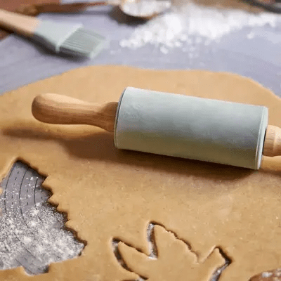 Rouleau Pâtisserie - MiniBakeRoller™ - Vert Pastel - Passion Pain maison